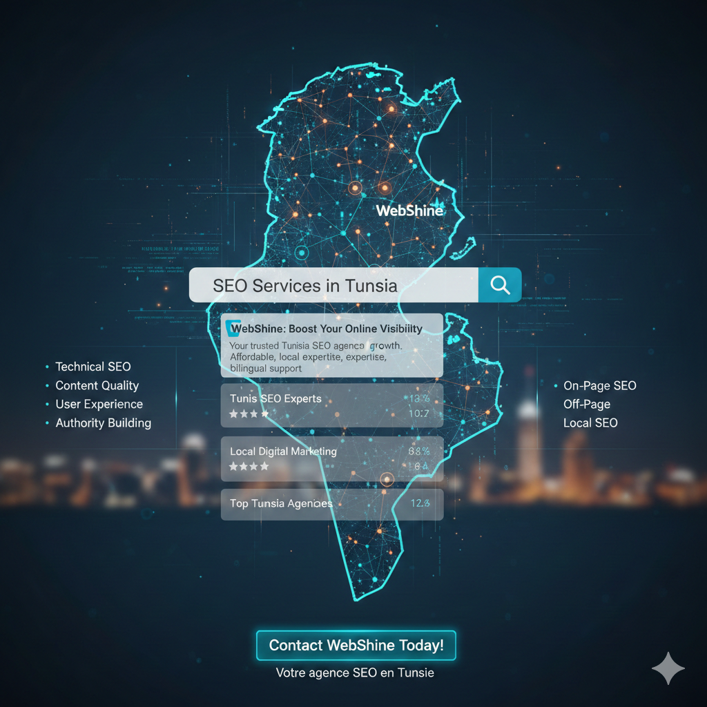 Seo services in tunisia webshine